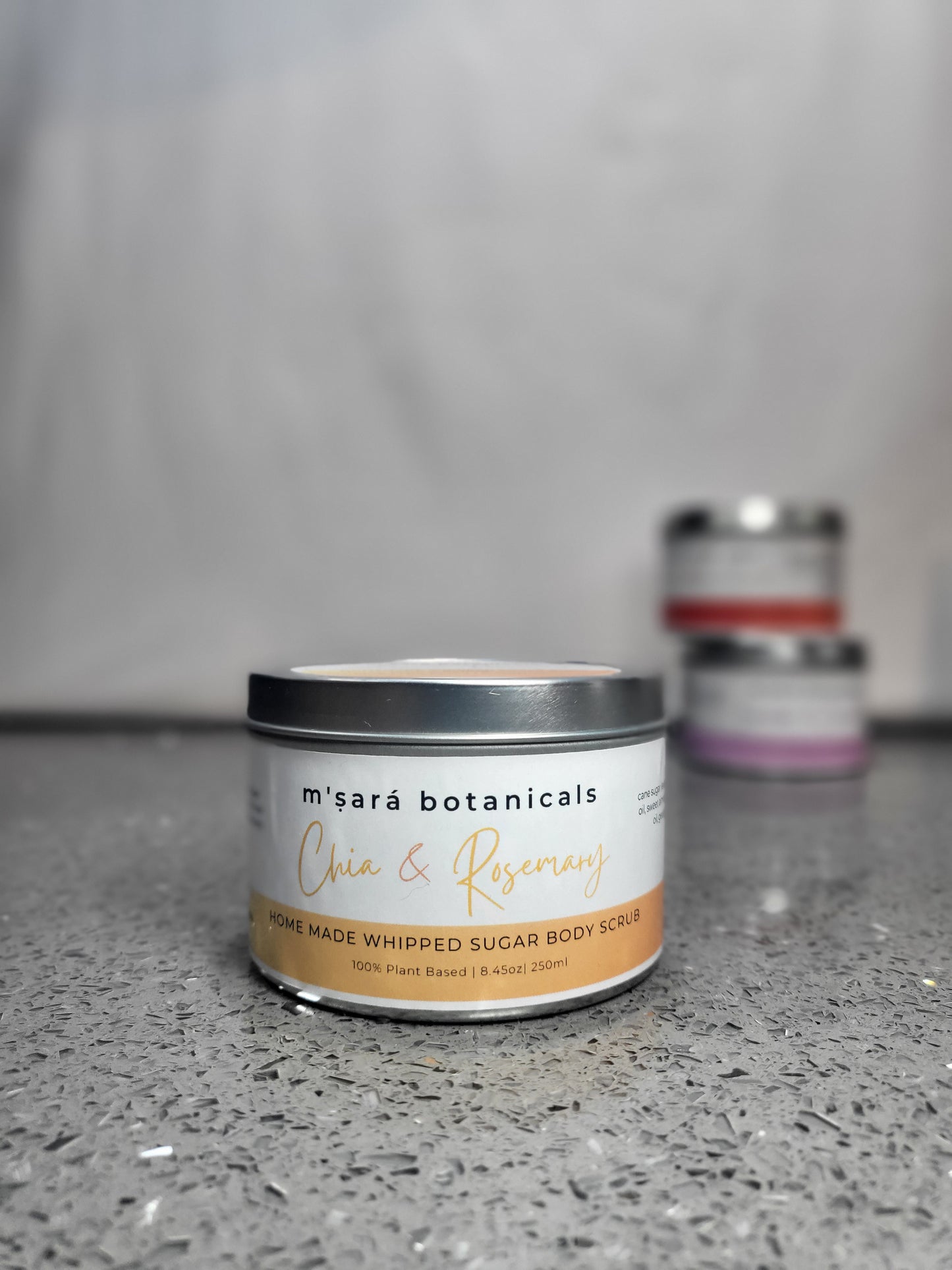 Chia & Rosemary Sugar Body Scrub