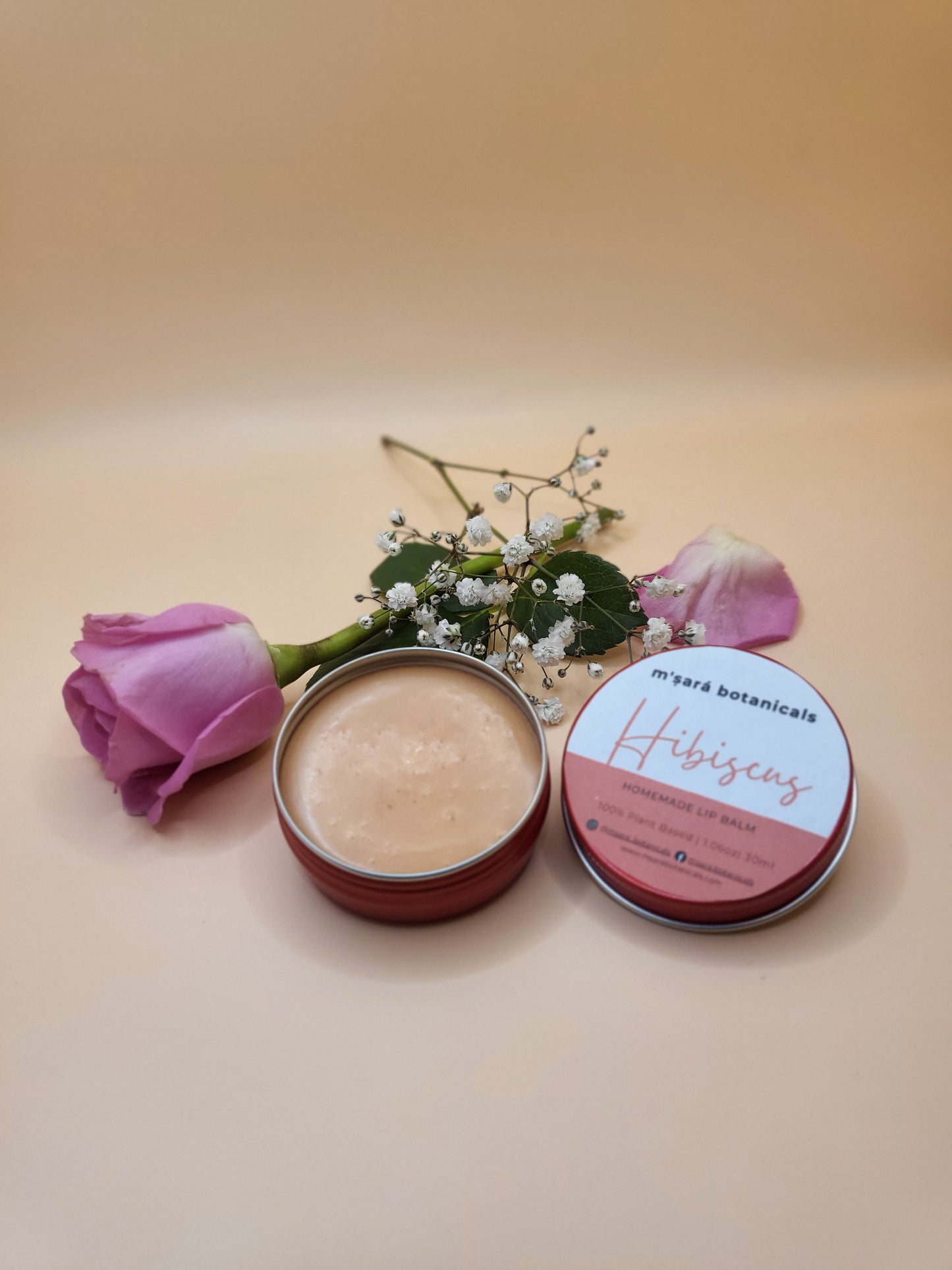 Hibiscus Lip Balm